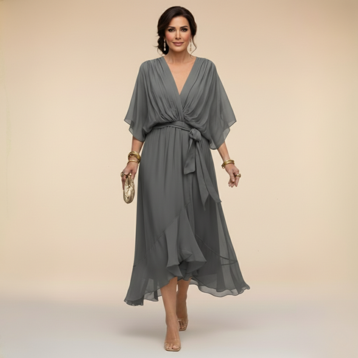 Ottilie | V-neck dress