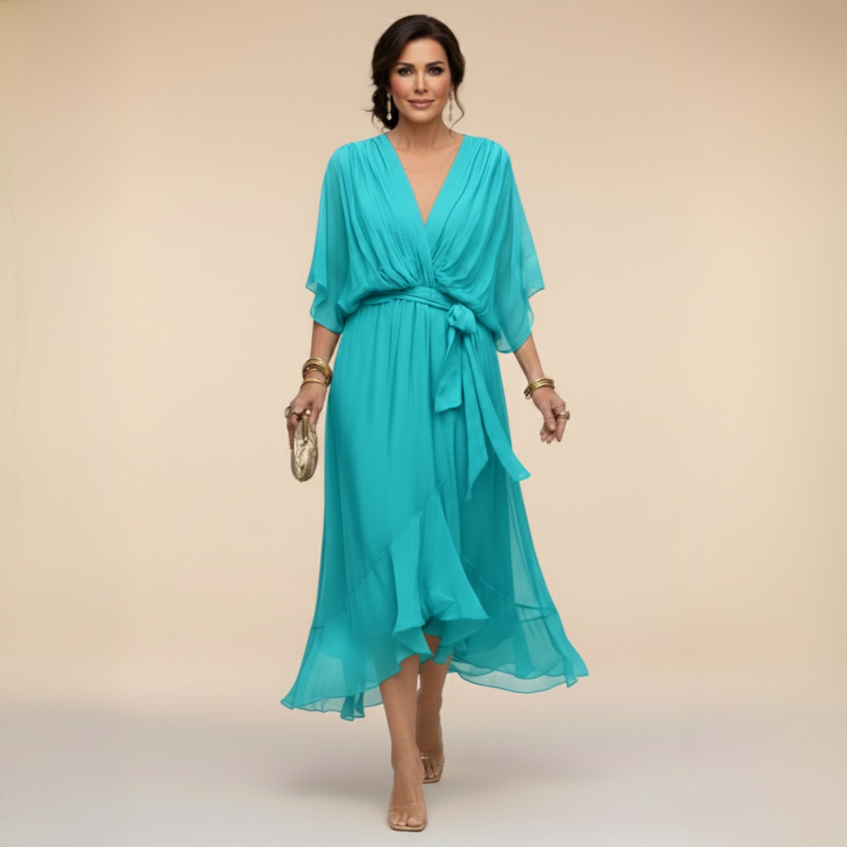 Ottilie | V-neck dress