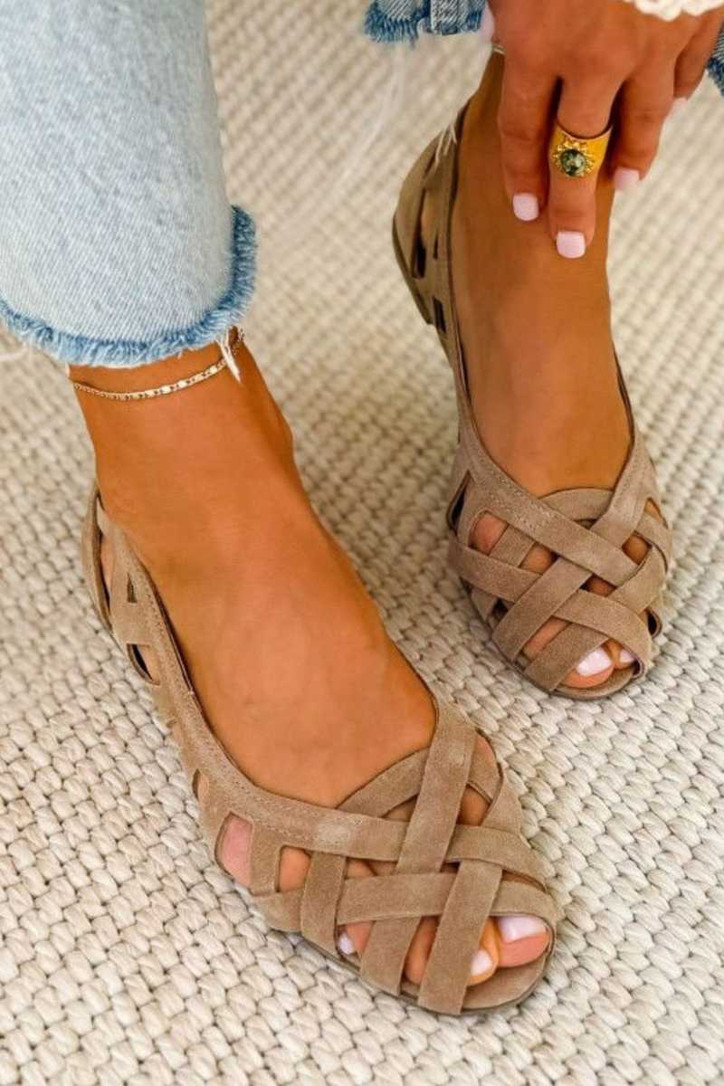 Éloïse | Vintage Woven Sandals