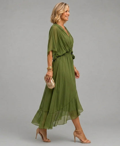 Ottilie | V-neck dress