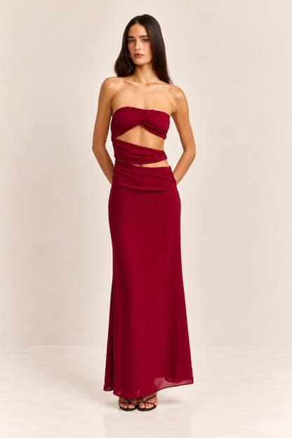Charlotte Maxi Dress Red