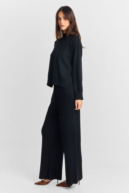 Juliette Knit Pant Black