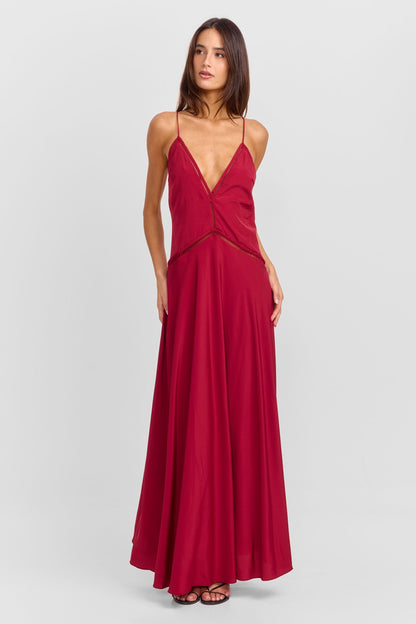 Phoebe Maxi Dress Red