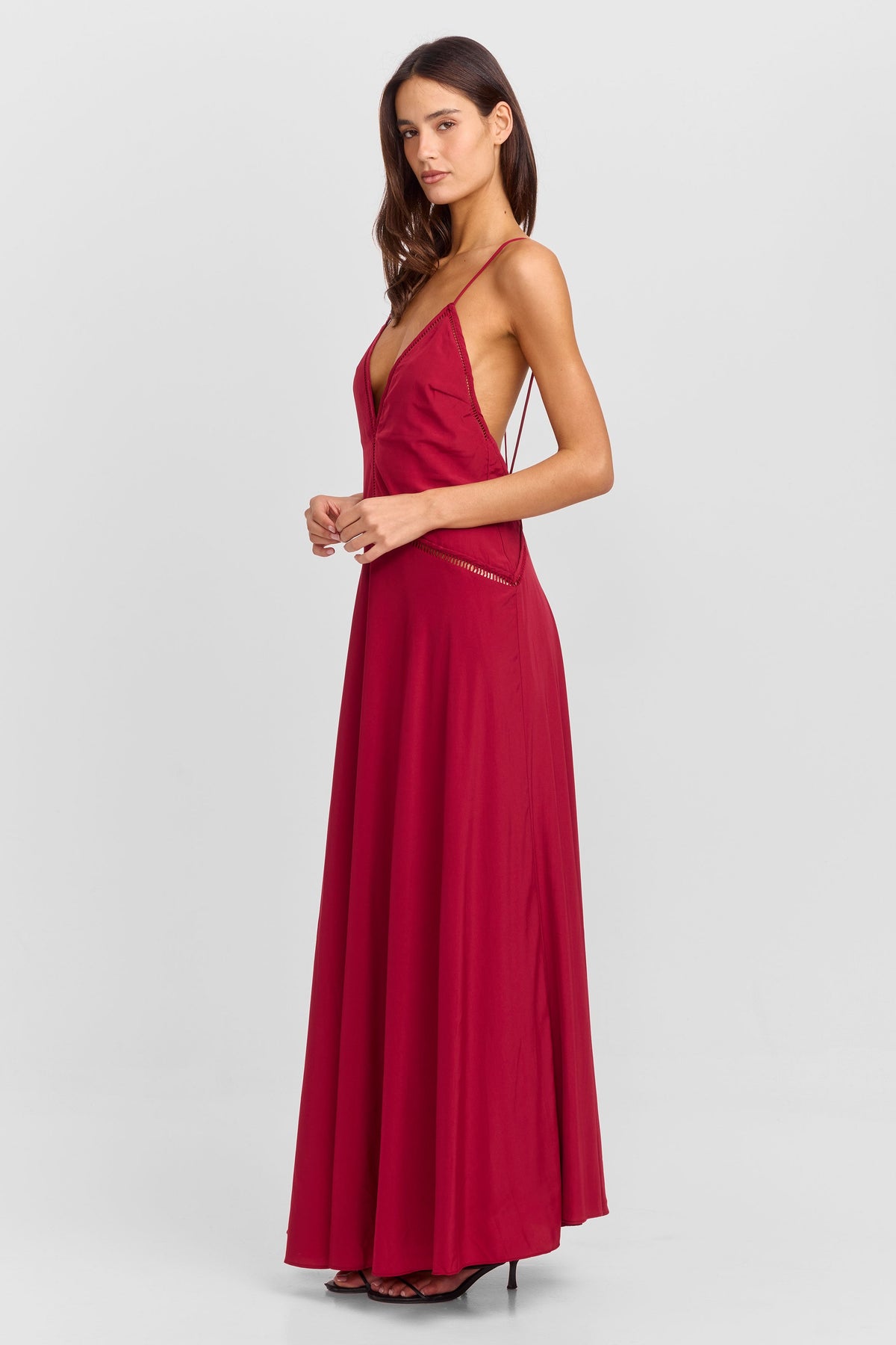 Phoebe Maxi Dress Red