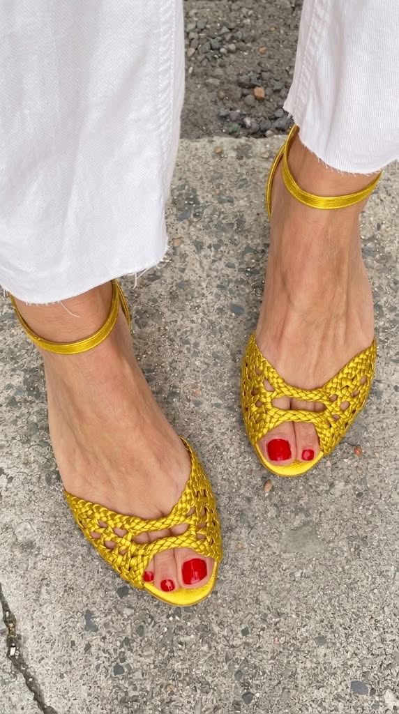 Chloé | Woven Vintage Sandals