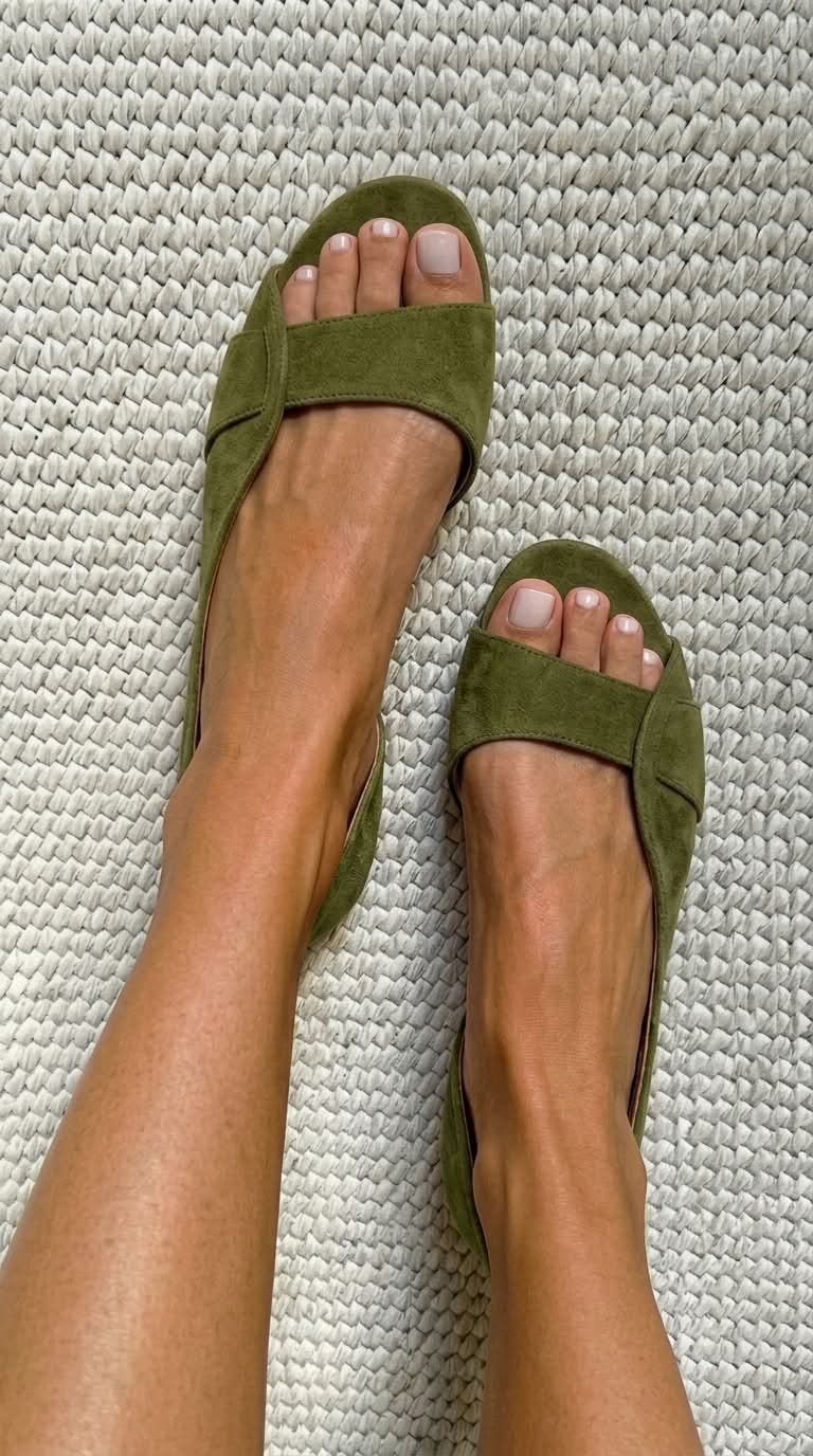 Niamh | Casual Low-Heel Slingback Sandal