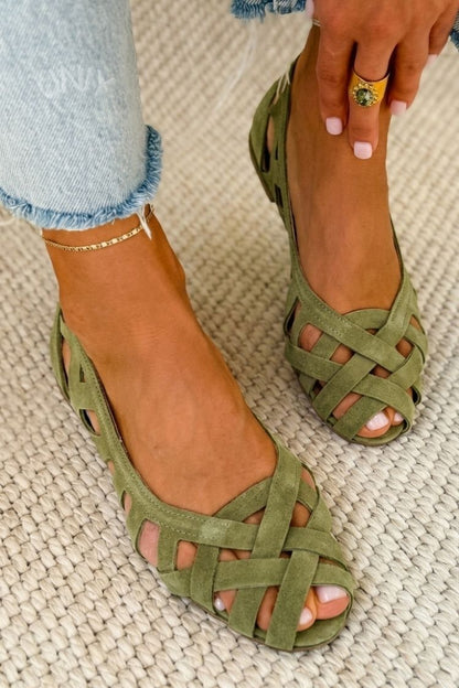 Éloïse | Vintage Woven Sandals