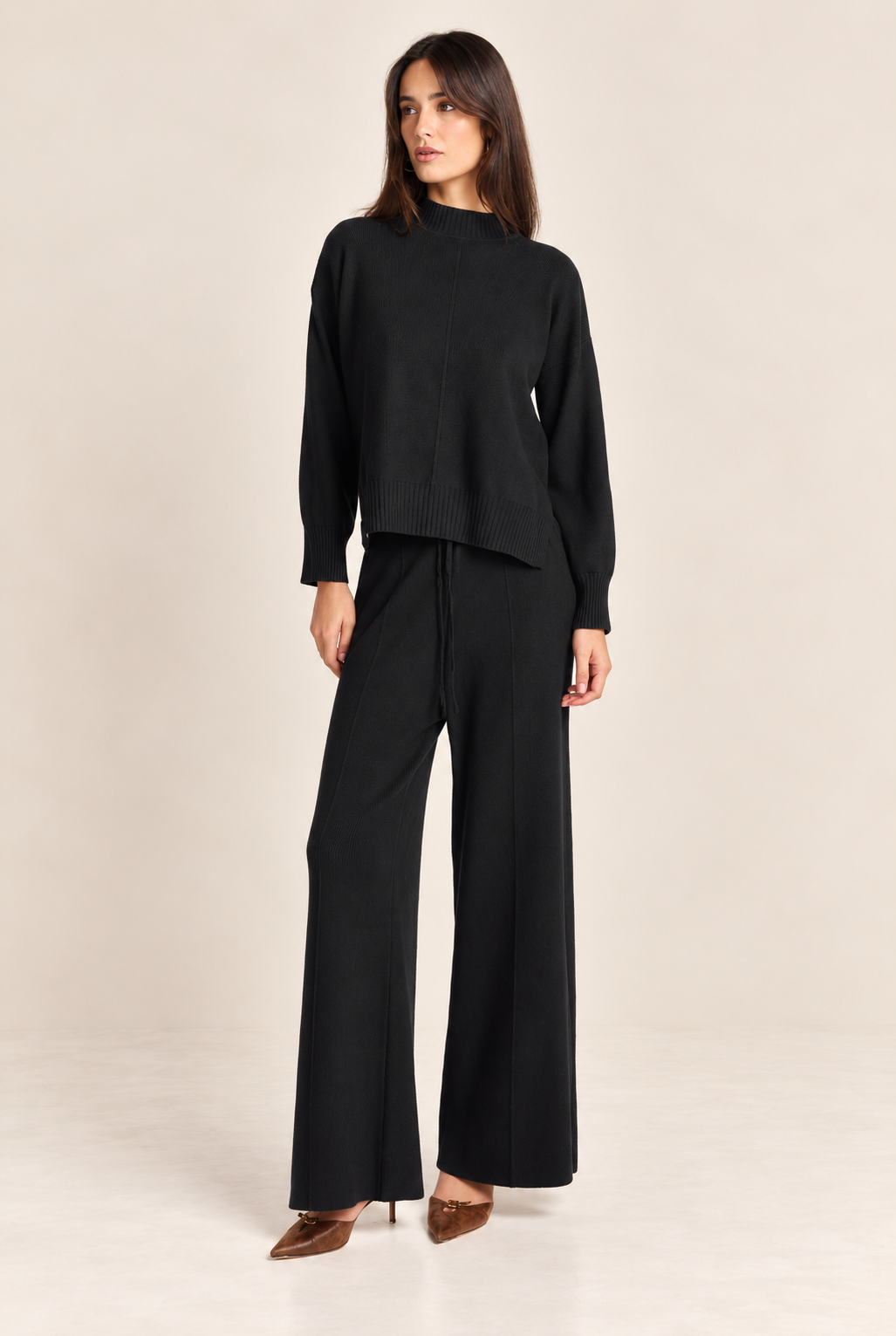 Juliette Knit Pant Black