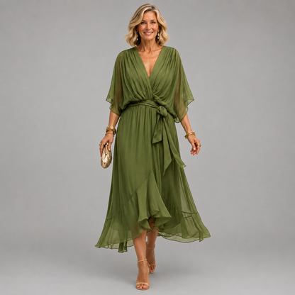 Ottilie | V-neck dress
