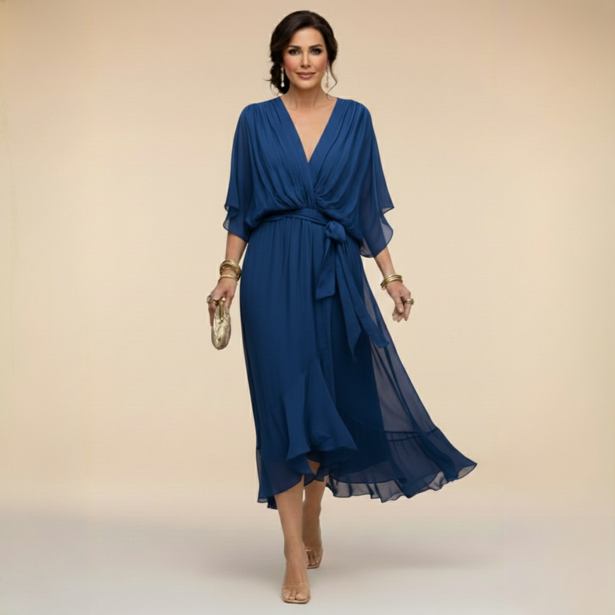 Ottilie | V-neck dress