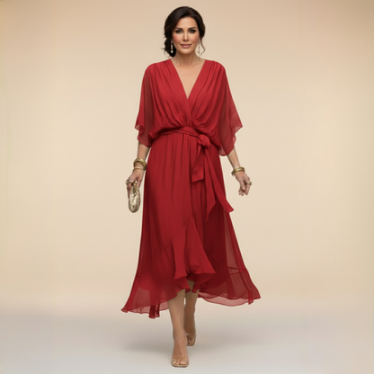 Ottilie | V-neck dress
