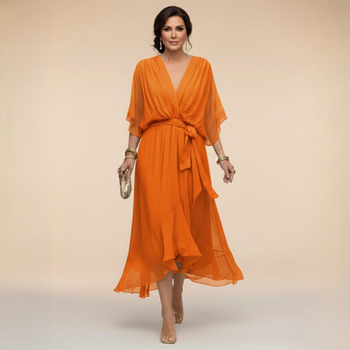 Ottilie | V-neck dress