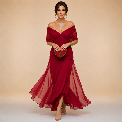 Amelie  Elegant Maxi Party Dress