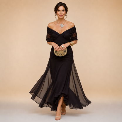 Amelie  Elegant Maxi Party Dress