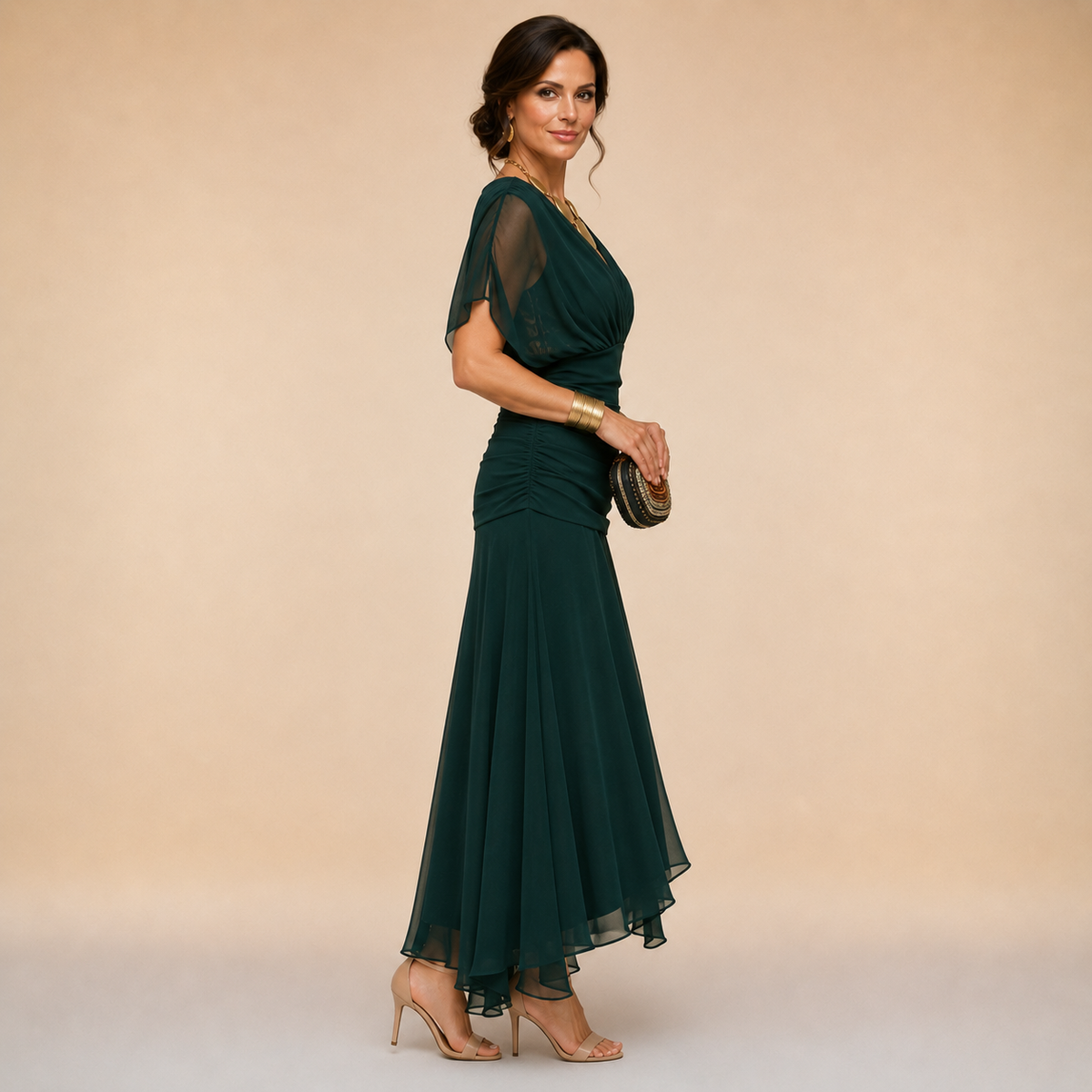 Amelie  Elegant Maxi Party Dress