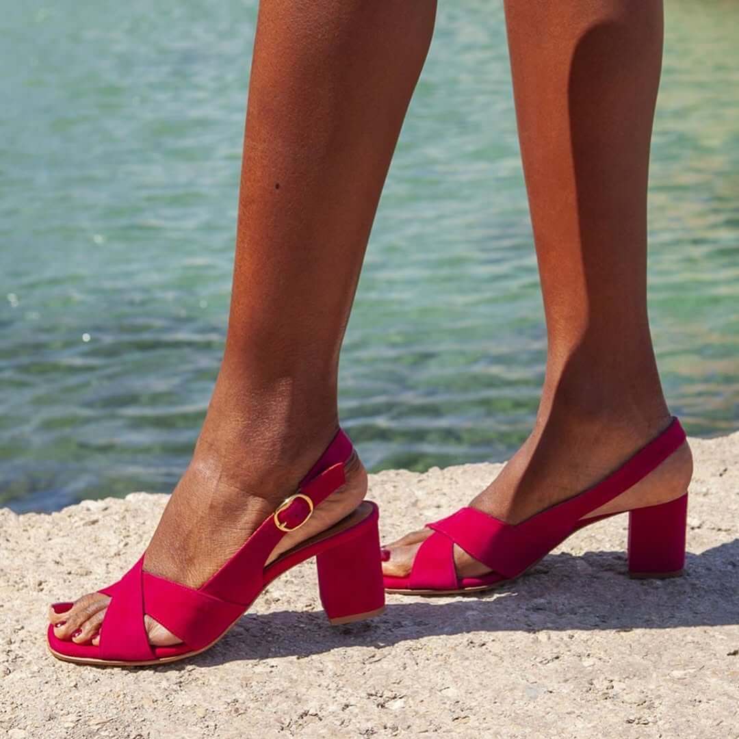 Matilda | Vintage Block Heel Sandals