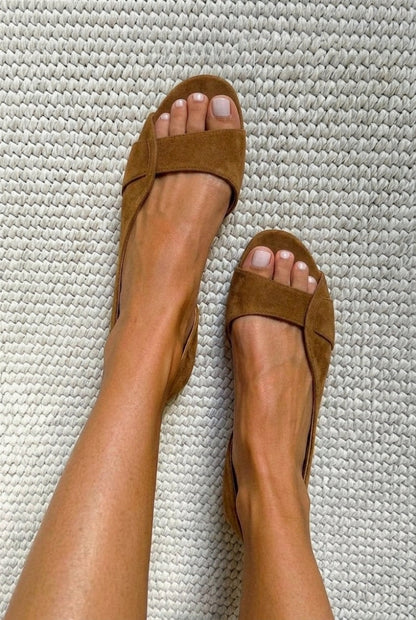 Niamh | Casual Low-Heel Slingback Sandal