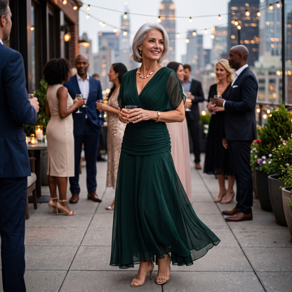 Amelie  Elegant Maxi Party Dress